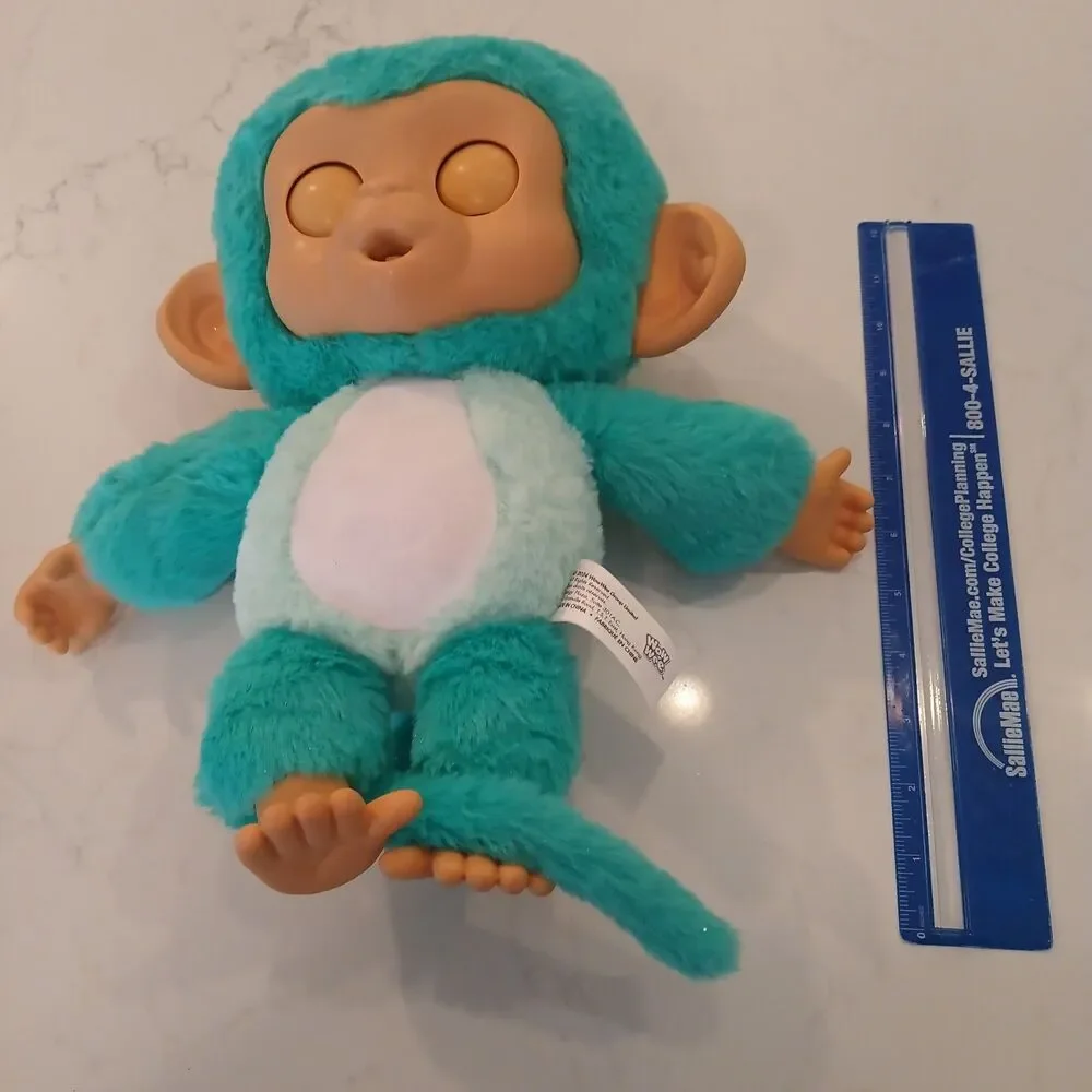 WowWee Fingerlings Plush Monkey Stuffed Animal - Tested - Works!